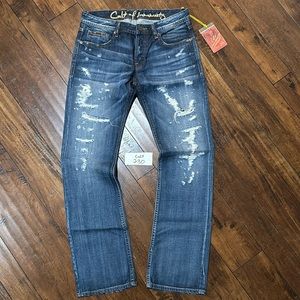 NWT Cult of Individuality Sample Hagen Relaxed Denim Jeans #C230